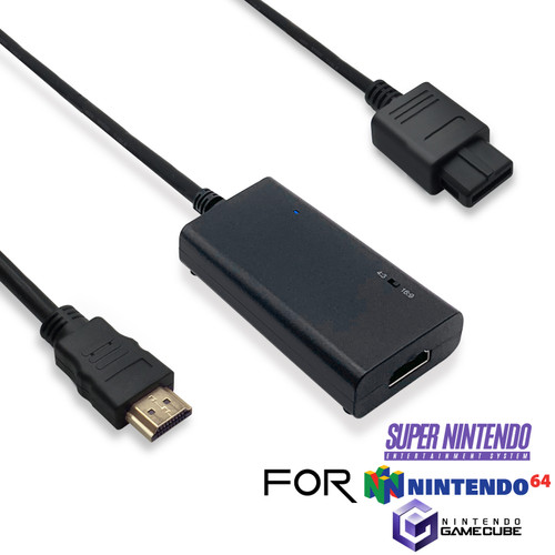 3-in-1 HD Compatible Cable for Super NES, Nintendo 64, and GameCube - LevelHike