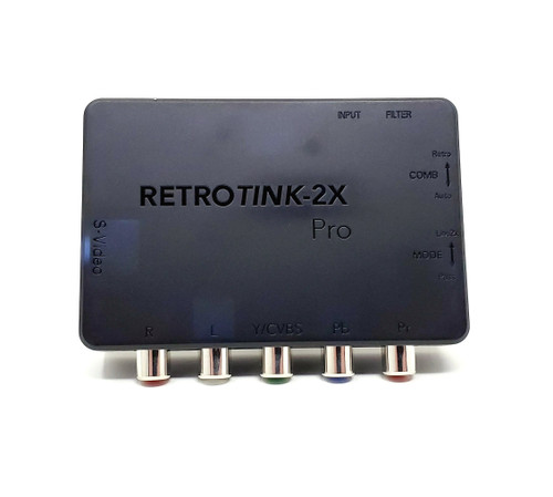 RetroTink 2X Pro Multi-Format - Component, S-video, Composite, to Digital Video Output