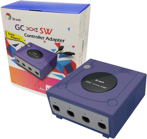 4-Port GameCube Controller Adapter for Nintendo Switch - Brook