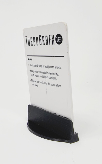 Display Stand for TurboGrafx-16, PC Engine, and Sega Card Games - Trogg Tech