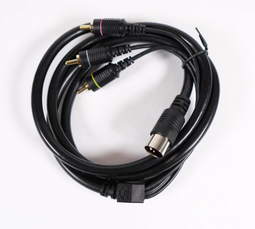 75 Ohm Mini Coax Gold Plated AV Cable for NEC CoreGrafx, SuperGrafx, Duo - Retro Frog