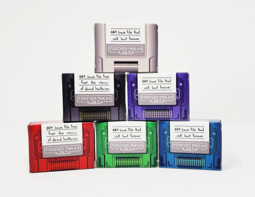 Forever Pak 64 256KB Battery-free Memory Pak for Nintendo 64