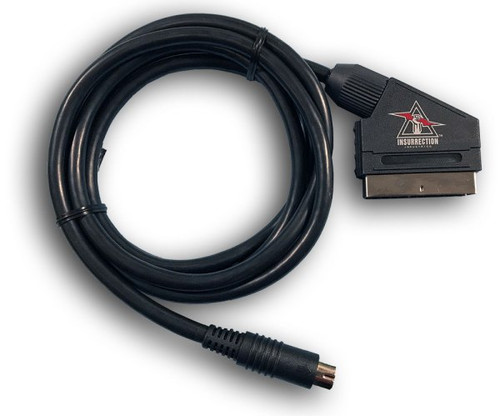 RGB SCART Cable (w/ csync) for Sega Genesis Model 2 - Insurrection Industries