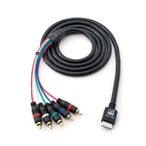 YPbPr Component Cable for PlayStation 2 and PlayStation 3 - HD Retrovision