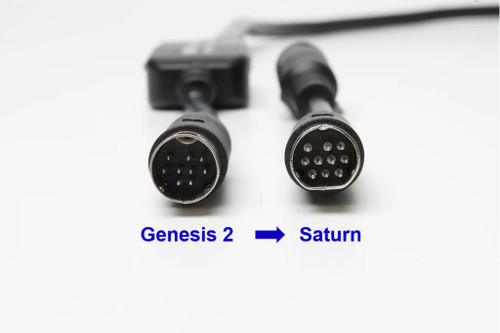 Sega Saturn Converter for Sega Genesis Cables - HD Retrovision