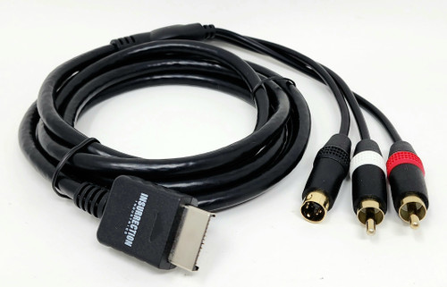 Double Shielded S-Video (Y/C) Cable for PlayStation and PlayStation 2 - Insurrection Industries