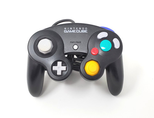 Nintendo Gamecube Original Controller - Black (Very Good Condition)