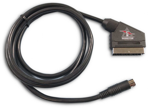RGB SCART Cable (w/ csync) for Sega Saturn - Insurrection Industries