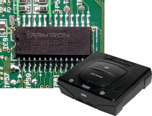 FRAM Memory Chip + Installation Service for Sega Saturn