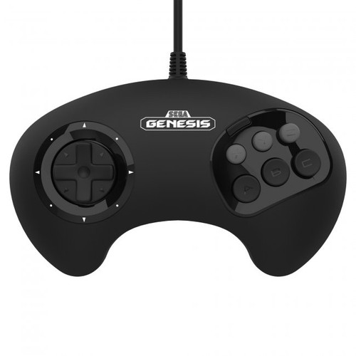 BIG6 Wired 6-Button Controller for Sega Genesis - Officially Licensed