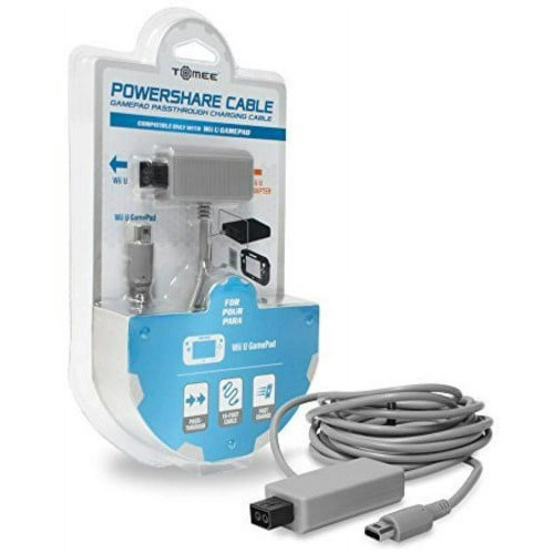 PowerShare Passthrough Charging Cable for Wii U GamePad