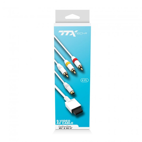 S-Video AV Cable for Wii and Wii U - TTX