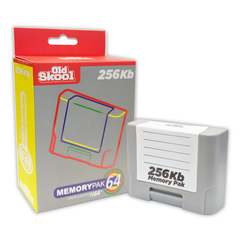 256KB Memory Pak for Nintendo 64 - Old Skool