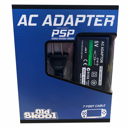 AC Power Adapter for PSP 1000 / 2000 / 3000 - Old Skool