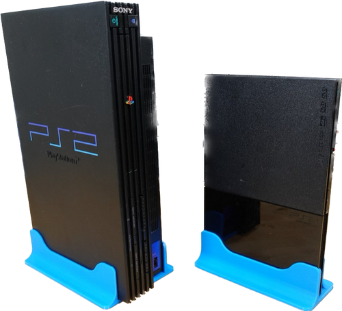 Original and Slim Vertical Stands for PlayStation 2 - Retro Frog